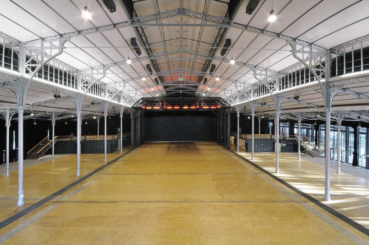 Architecture intérieure de la Grande Halle