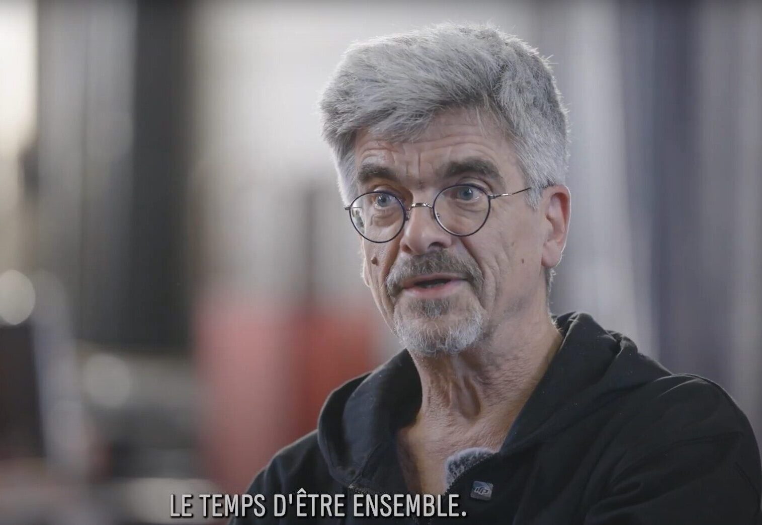 Interview de Philippe Decouflé lors desrépétitions de son spectacle Entre-temps